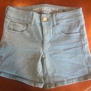 Blue American Eagle shorts